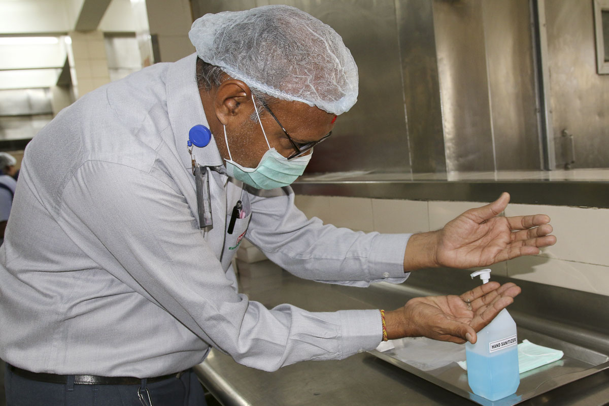 BAPS Community Services During the Coronavirus Lockdown, Delhi
