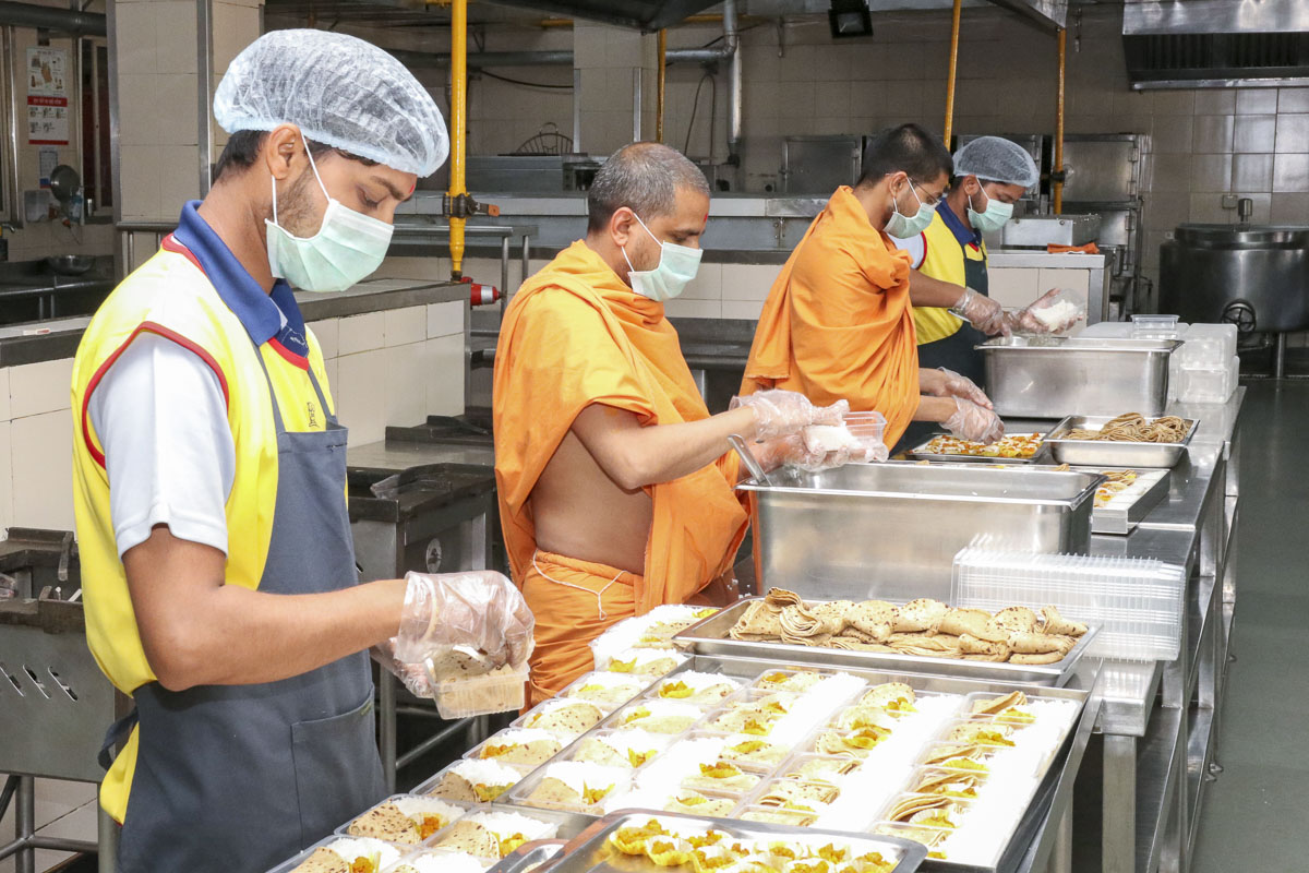 BAPS Community Services During the Coronavirus Lockdown, Delhi
