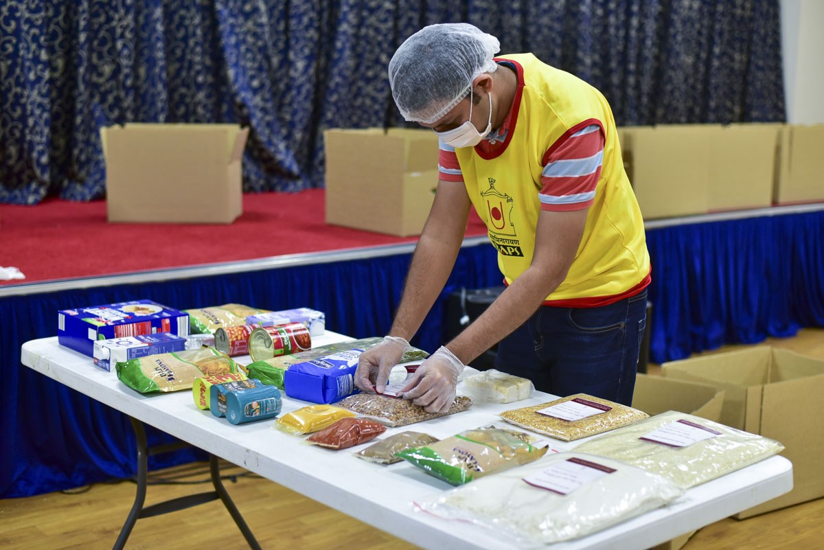 BAPS Provides Assistance During Coronavirus Pandemic, Brisbane