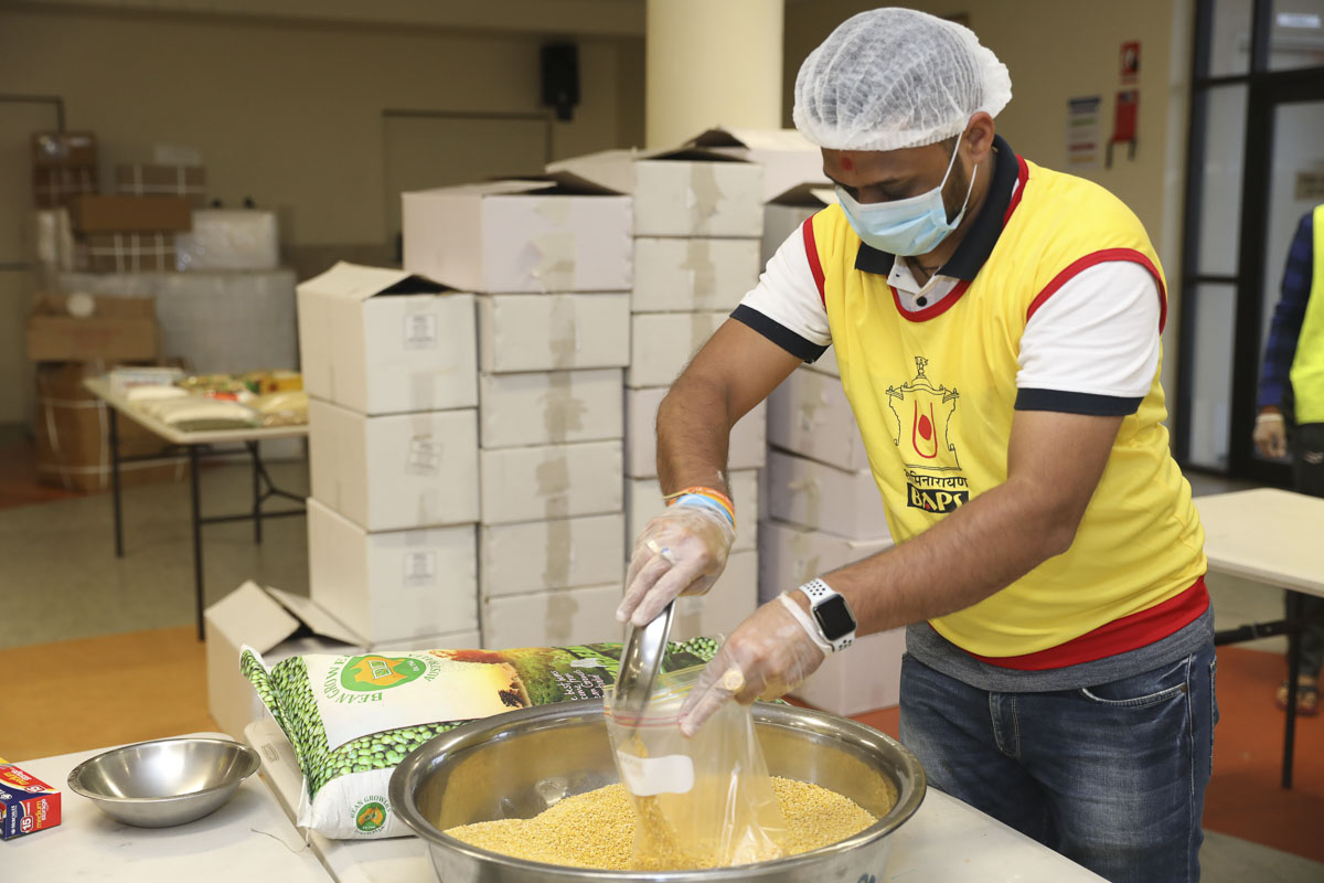 BAPS Provides Assistance During Coronavirus Pandemic, Sydney
