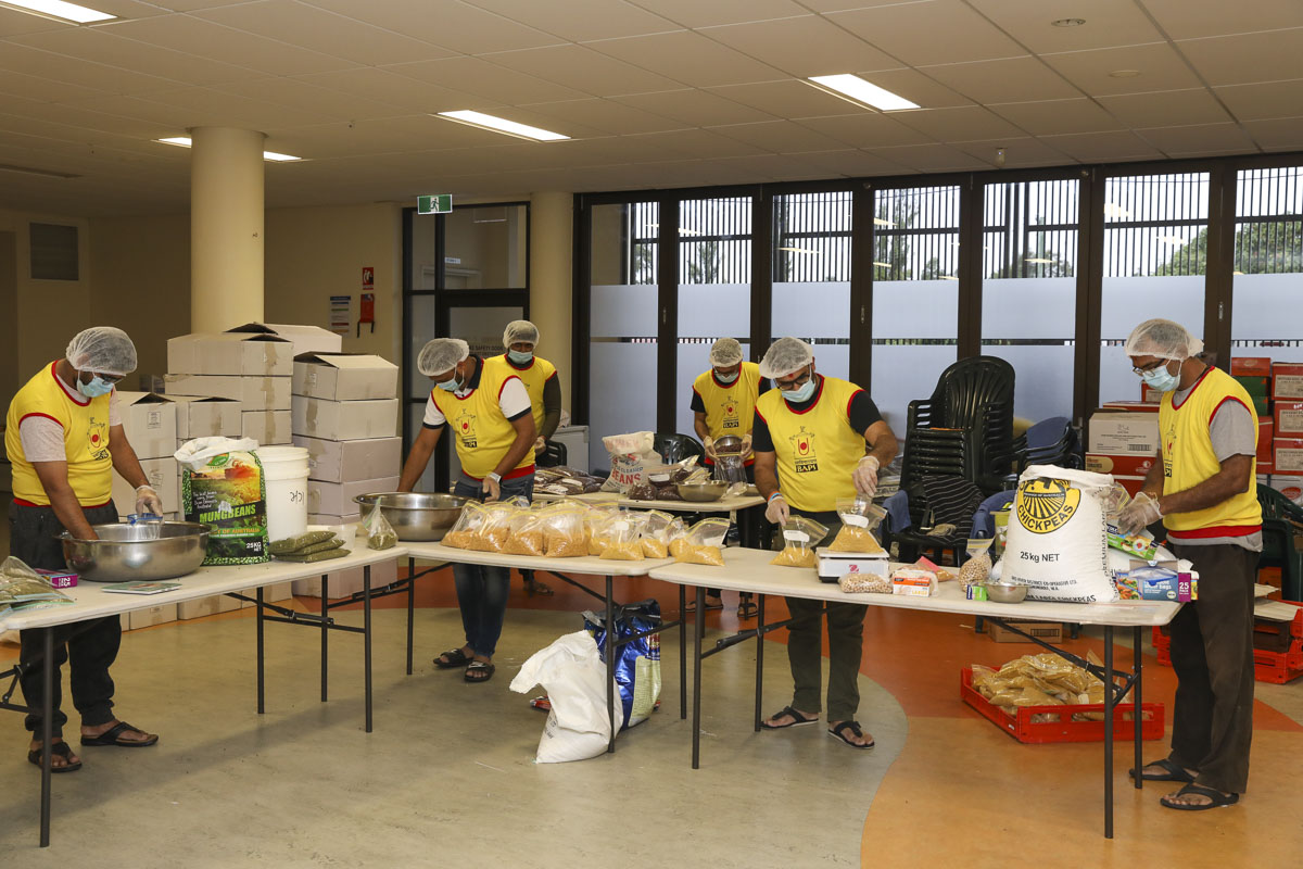 BAPS Provides Assistance During Coronavirus Pandemic, Sydney