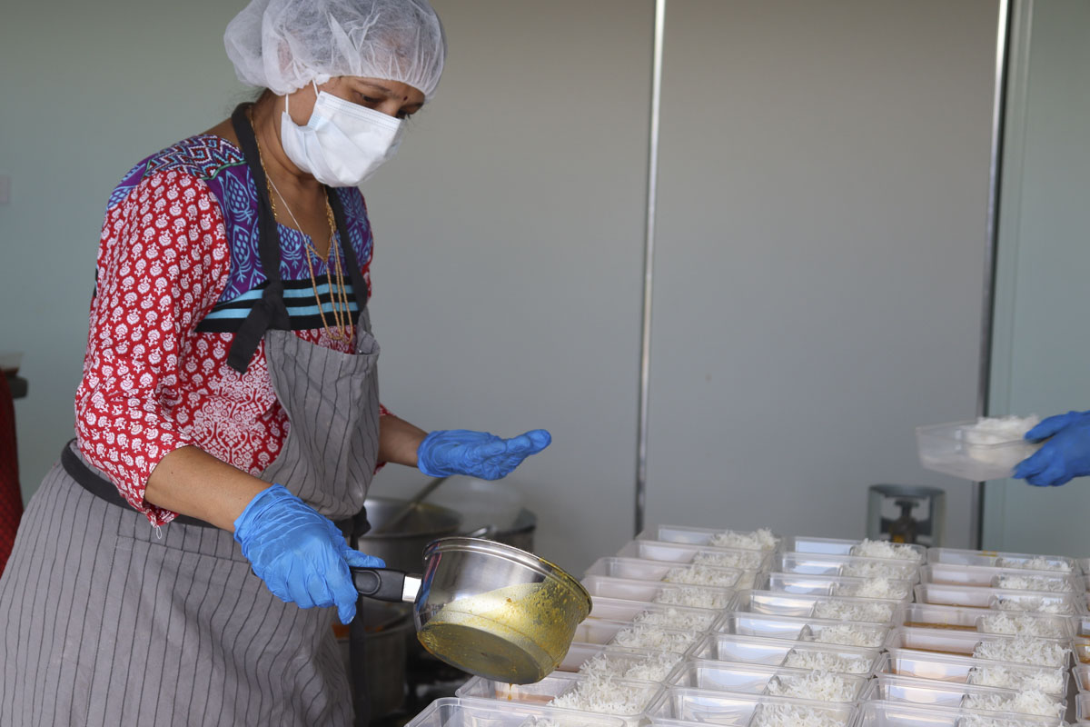 BAPS Provides Assistance During Coronavirus Pandemic, Gold Coast