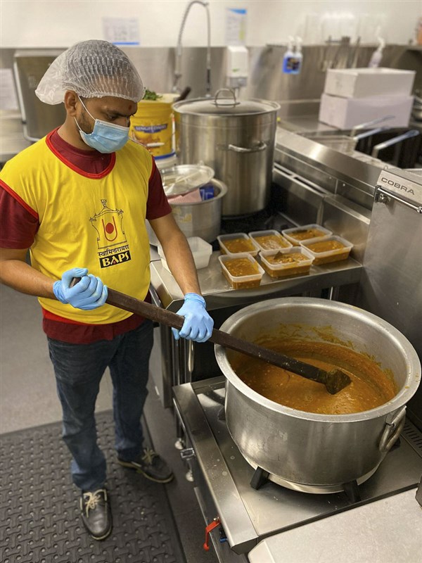 BAPS Provides Assistance During Coronavirus Pandemic, Perth