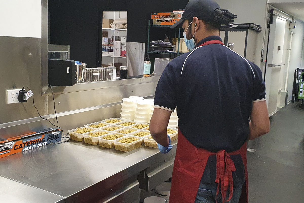 BAPS Provides Assistance During Coronavirus Pandemic, Perth