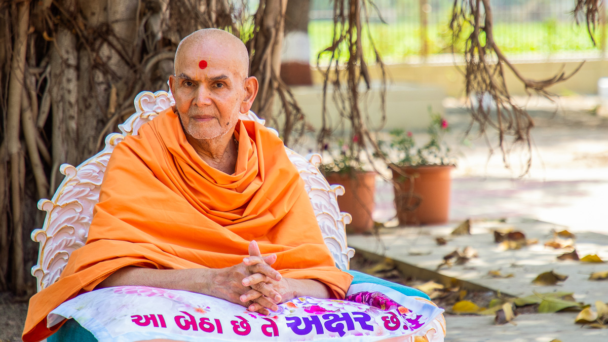 HH Mahant Swami Maharaj's Vicharan.