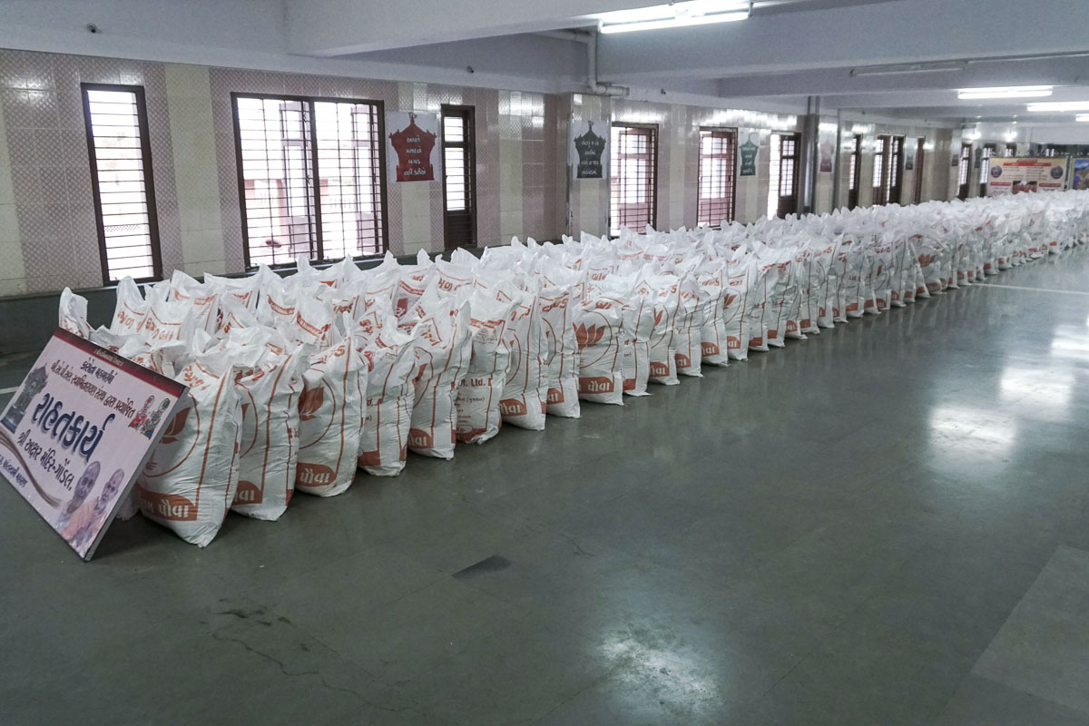 BAPS Community Services During the Coronavirus Lockdown, Gondal