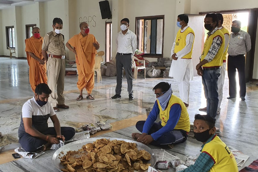BAPS Community Services During the Coronavirus Pandemic, Sirohi