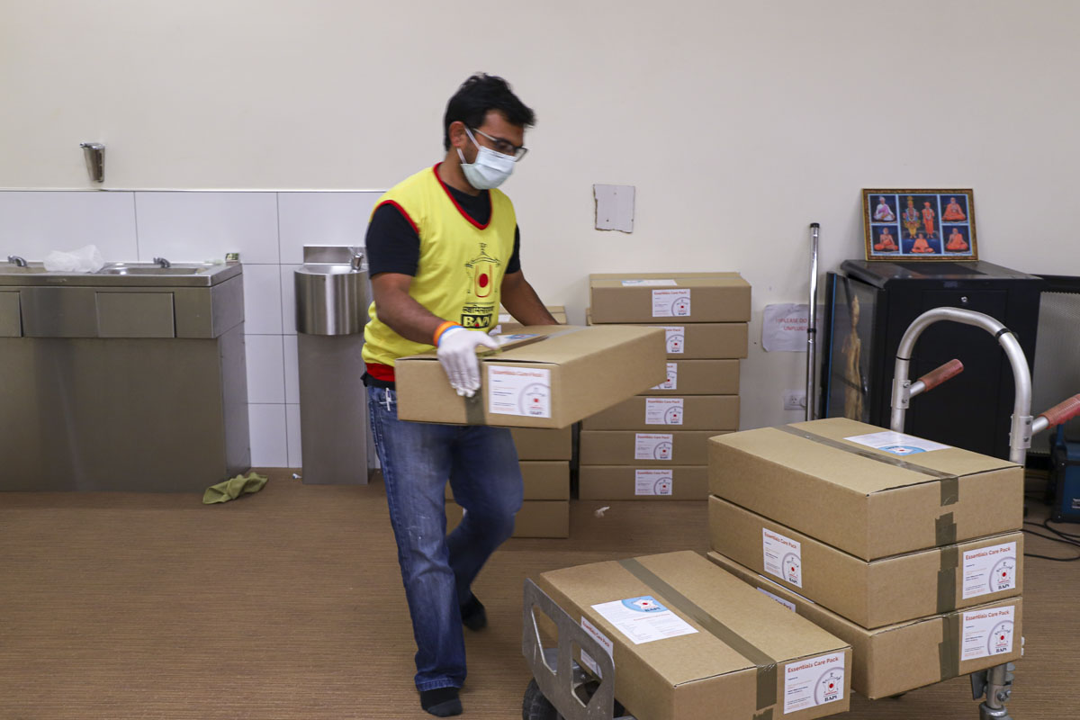 BAPS Provides Assistance During Coronavirus Pandemic, Canberra