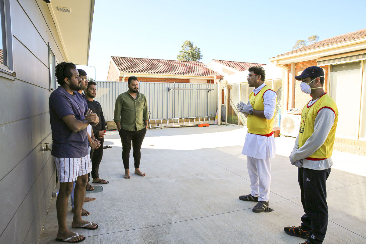 BAPS Provides Assistance During Coronavirus Pandemic, Canberra