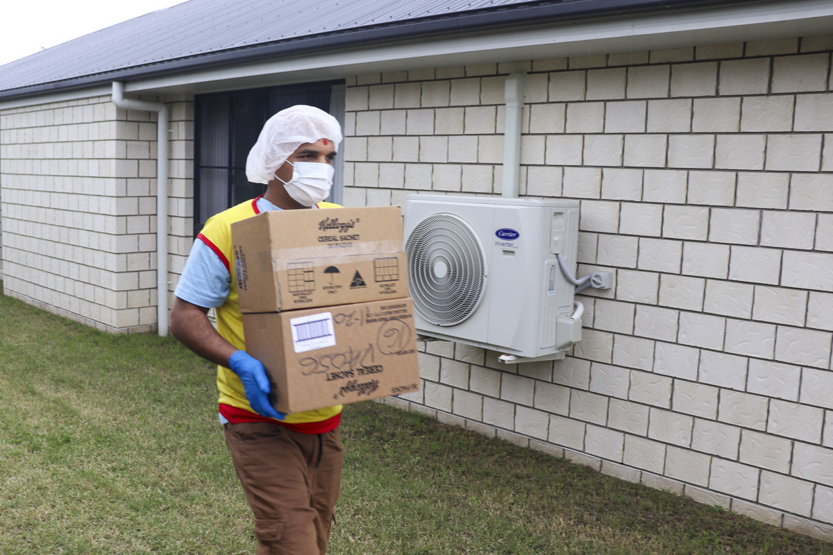 BAPS Provides Assistance During Coronavirus Pandemic, Gold Coast