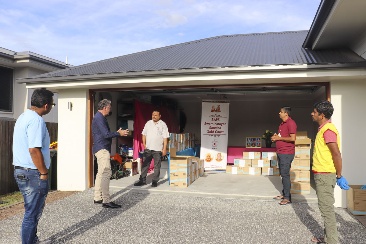 BAPS Provides Assistance During Coronavirus Pandemic, Gold Coast