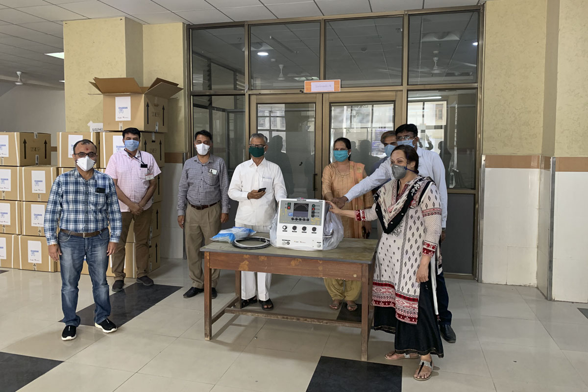 BAPS Community Services During the Coronavirus Pandemic, Jamnagar