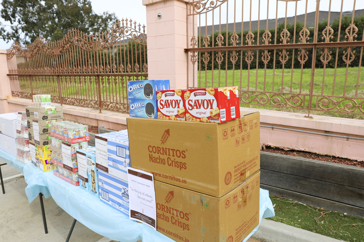 BAPS Provides Assistance During Coronavirus Pandemic, Melbourne