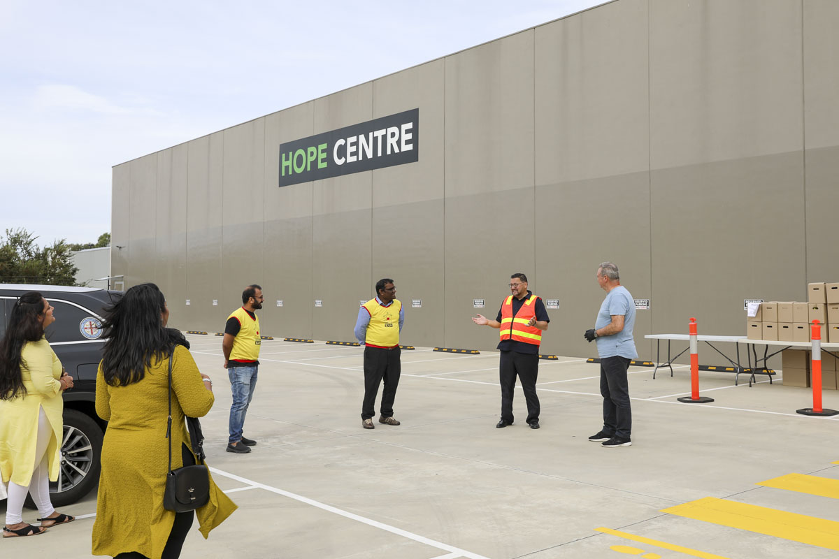 BAPS Provides Assistance During Coronavirus Pandemic, Melbourne