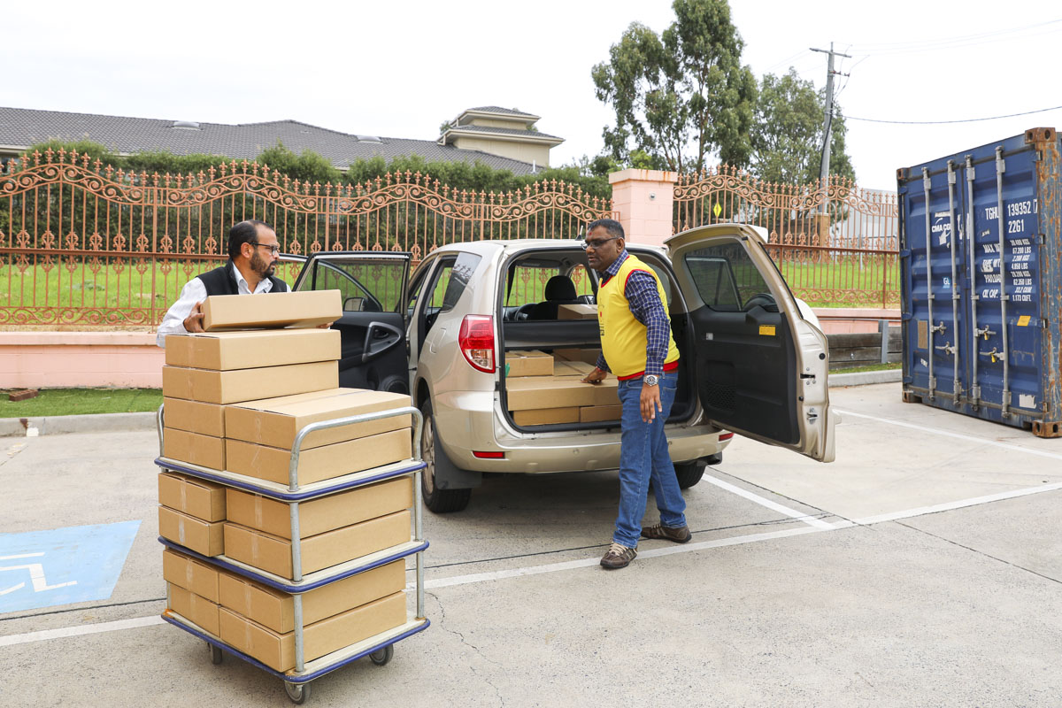 BAPS Provides Assistance During Coronavirus Pandemic, Melbourne