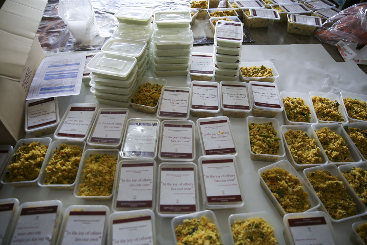 BAPS Provides Assistance During Coronavirus Pandemic, Canberra