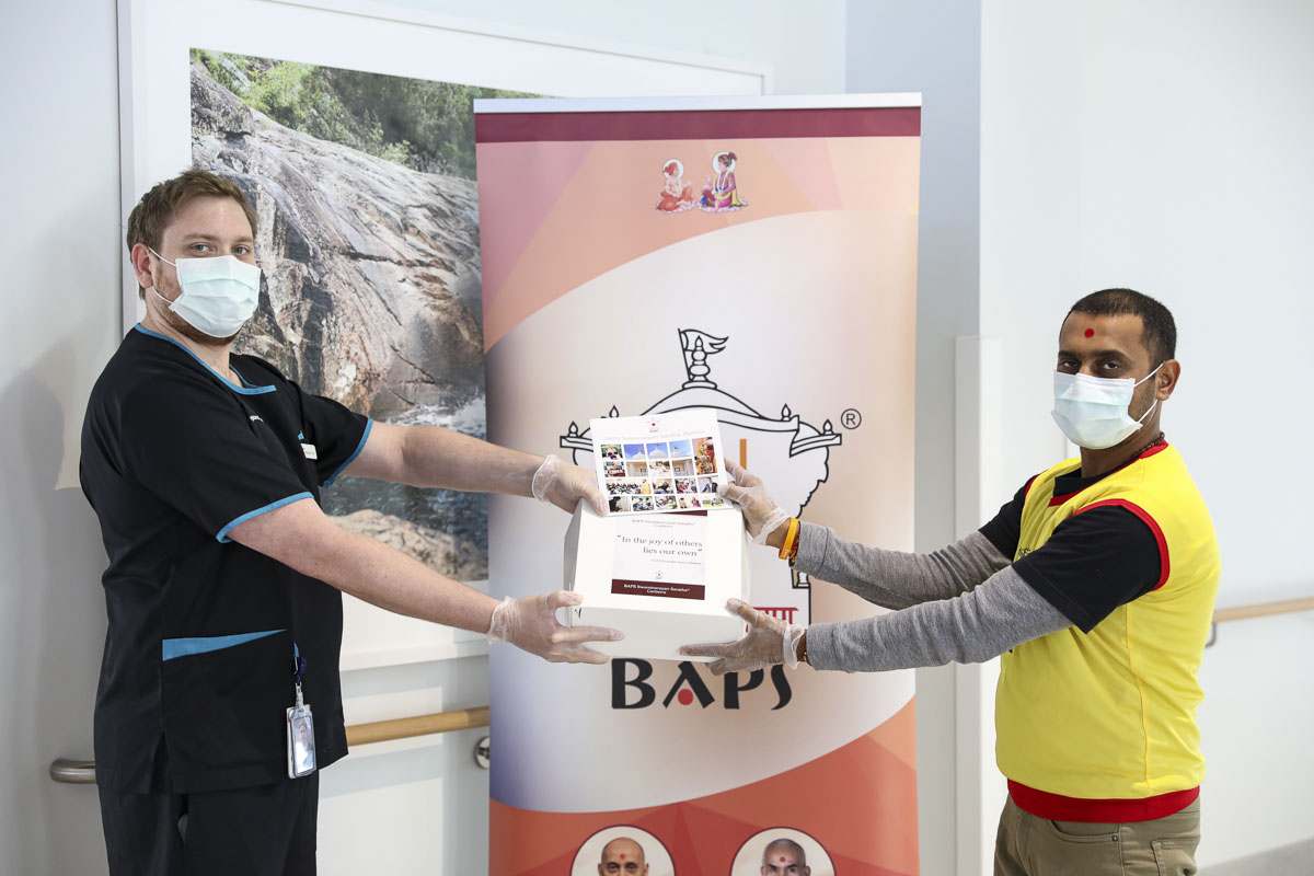 BAPS Provides Assistance During Coronavirus Pandemic, Canberra