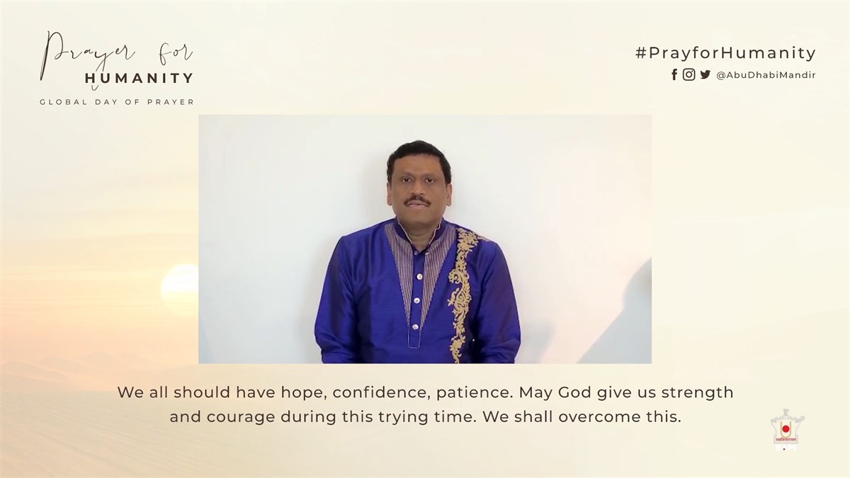 More than 5,000 people from 56 countries attended the online prayer assembly.