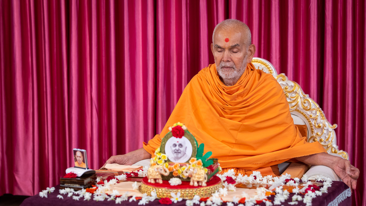 HH Mahant Swami Maharaj's Vicharan.