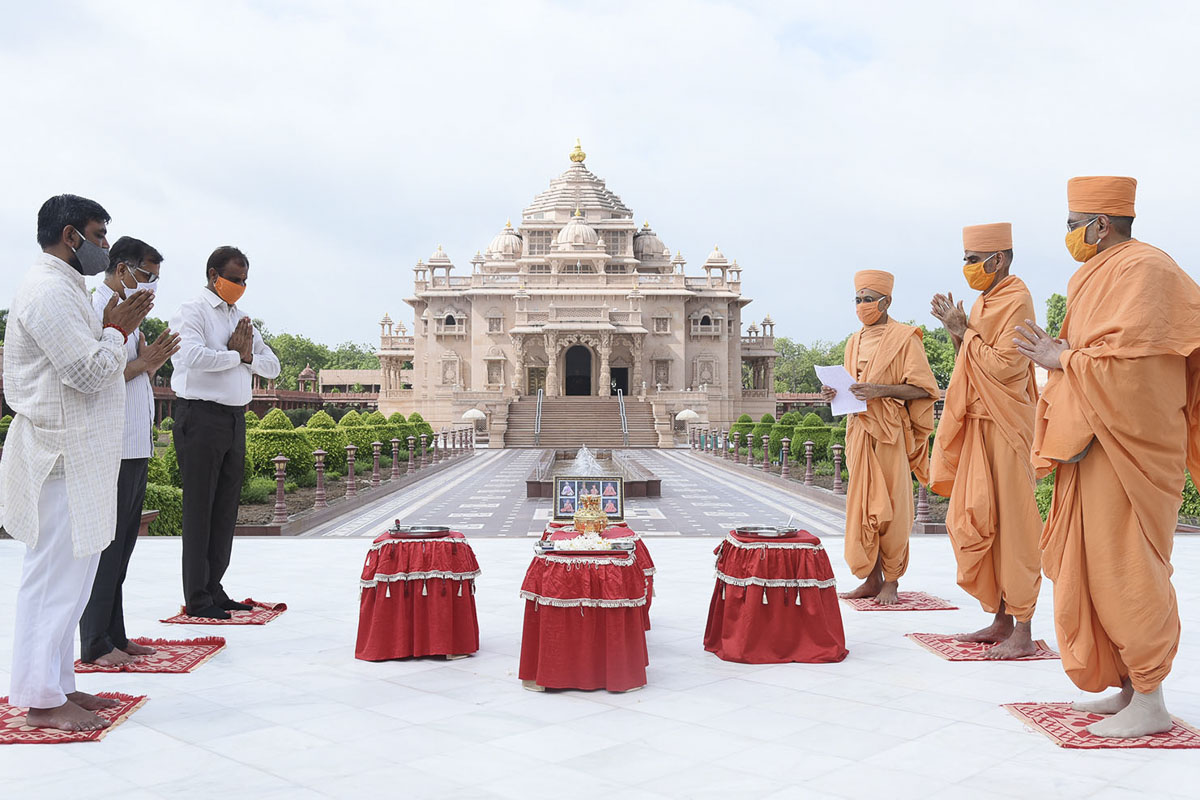 Sacred Soil of Hindu Mandirs