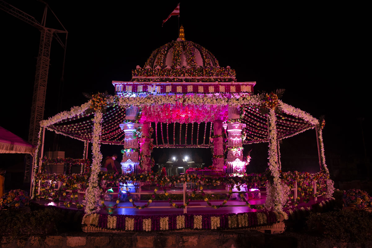 Brahmaswarup Pramukh Swami Maharaj's samadhi, Sarangpur