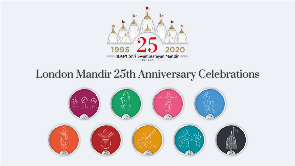 London Mandir 25th Anniversary Celebrations