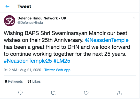 Defence Hindu Network - UK