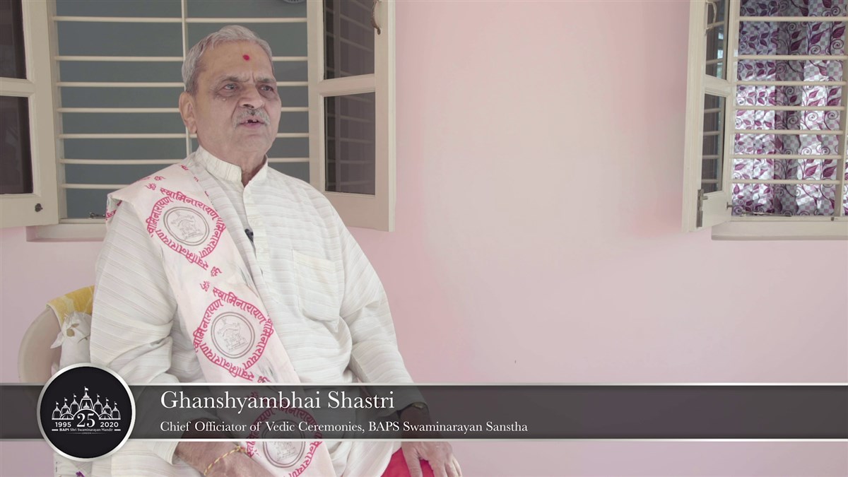 Ghanshyambhai Shastri hails the London Mandir Vishwa Shanti Mahayagna as the ‘Aksharbrahma Yagna’, one of the finest he has ever officiated