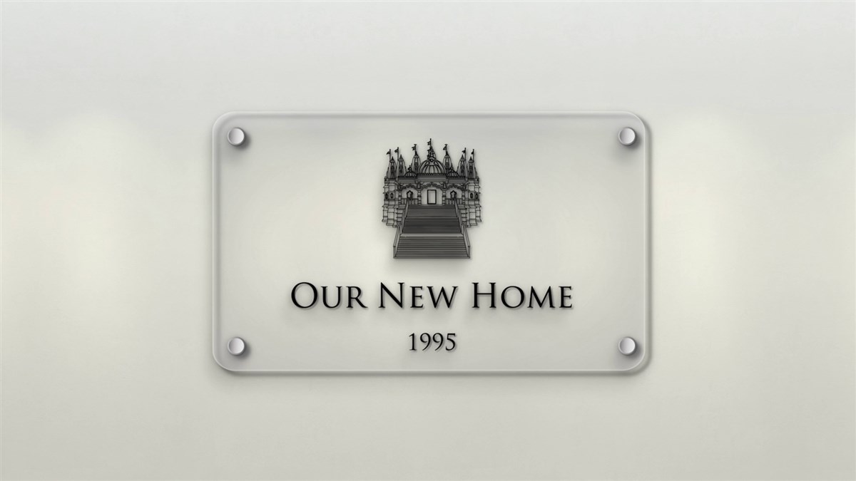 The tenth chapter of the programme was titled ‘Our New Home’