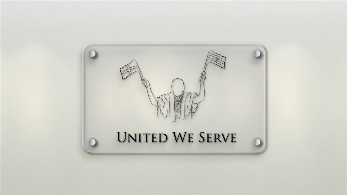 The fourteenth chapter of the programme was titled ‘United We Serve’