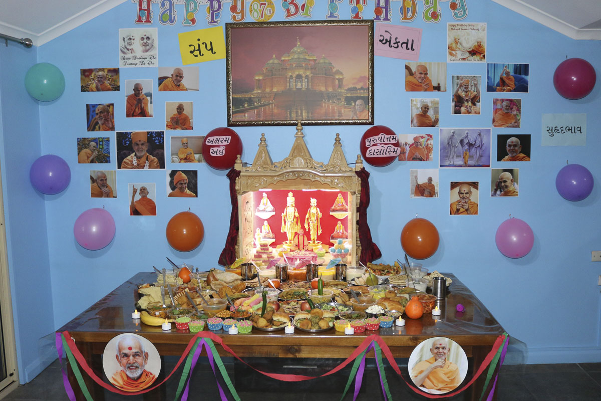 Mahant Swami Maharaj’s 87th Birthday Celebration, Adelaide