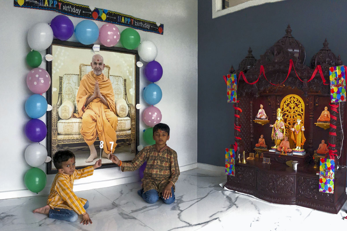 Mahant Swami Maharaj’s 87th Birthday Celebration, Adelaide