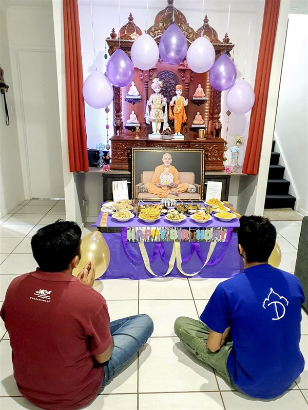 Mahant Swami Maharaj’s 87th Birthday Celebration, Brisbane