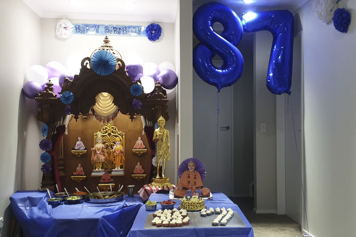 HH Mahant Swami Maharaj's 87th Birthday Celebration, Wellington