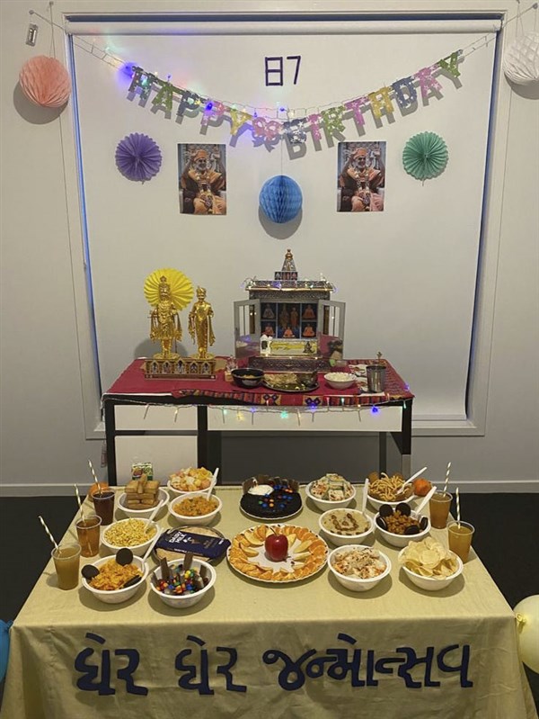 HH Mahant Swami Maharaj's 87th Birthday Celebration, Melbourne