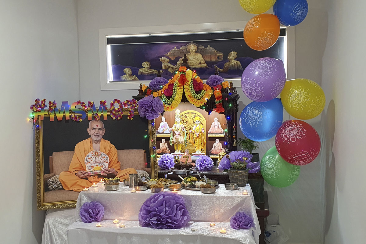 HH Mahant Swami Maharaj's 87th Birthday Celebration, Melbourne South