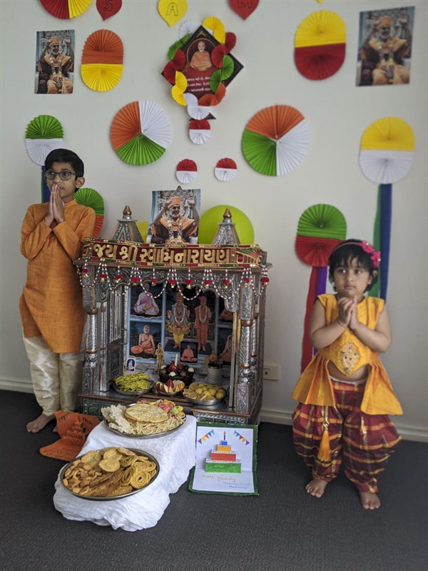 HH Mahant Swami Maharaj's 87th Birthday Celebration, Melbourne West