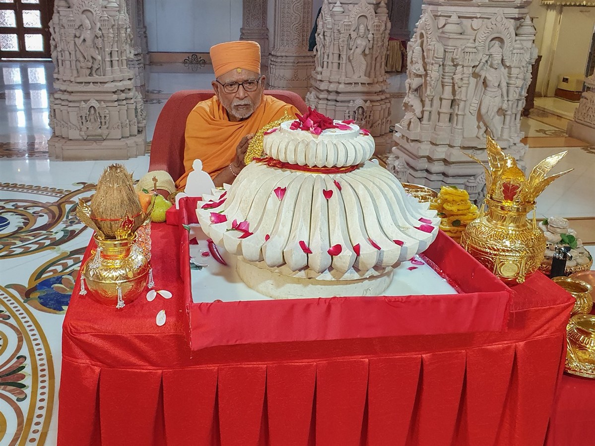 Swaminarayan Akshardham Amalak Pujan Ceremony, Robbinsville, NJ, USA