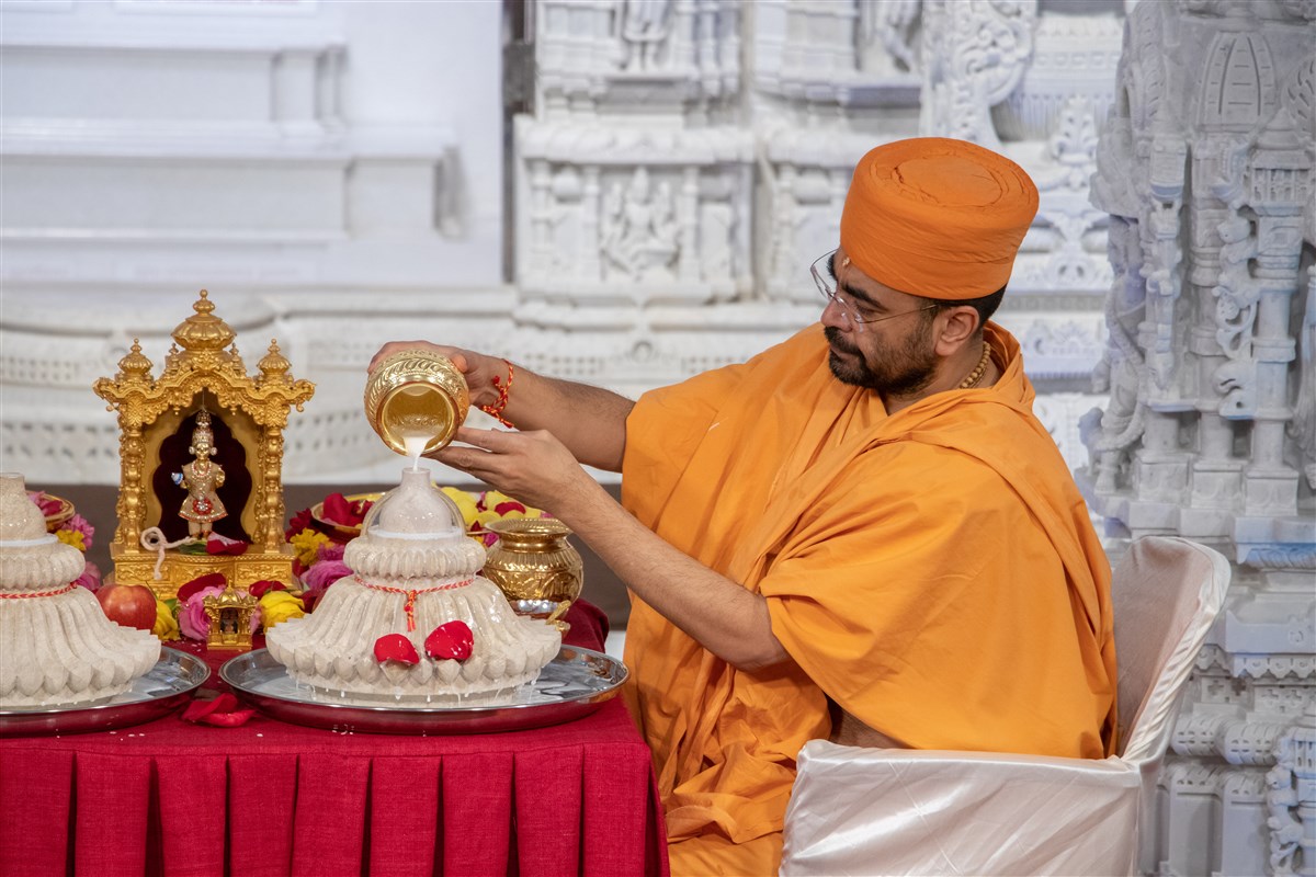 Pujan at Mandirs in North America, UK