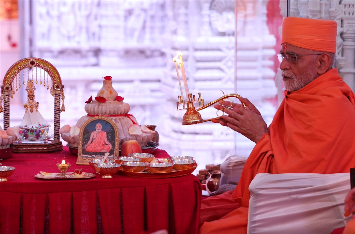Amalak Pujan at BAPS Shri Swaminarayan Mandir, Houston, TX