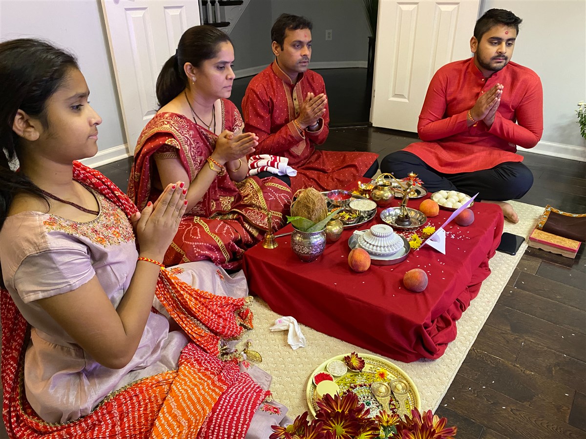 Pujan by Devotees