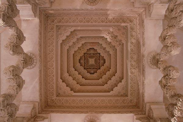  Varieties of ornately carved mandir ceilings