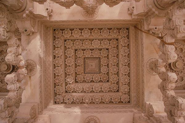  Varieties of ornately carved mandir ceilings