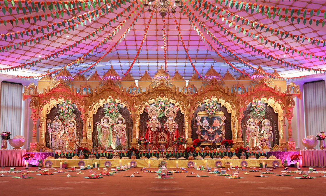 Diwali & Annakut Celebrations at Hari Mandirs, UK & Europe