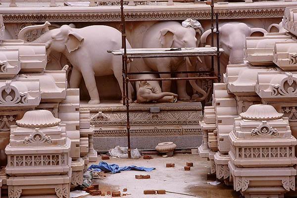  Akshardham Site in its Final Stage of Completion