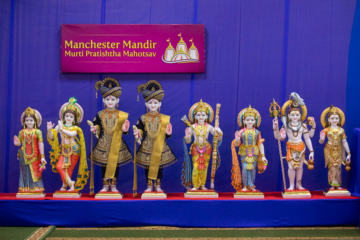Murtis to be consecrated at BAPS Shri Swaminarayan Mandir, Manchester, UK