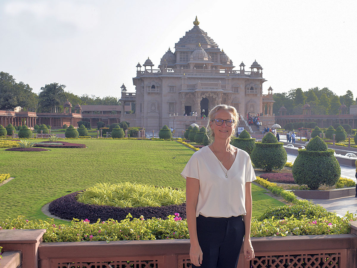 Consul General of Sweden to India Visits Swaminarayan Akshardham