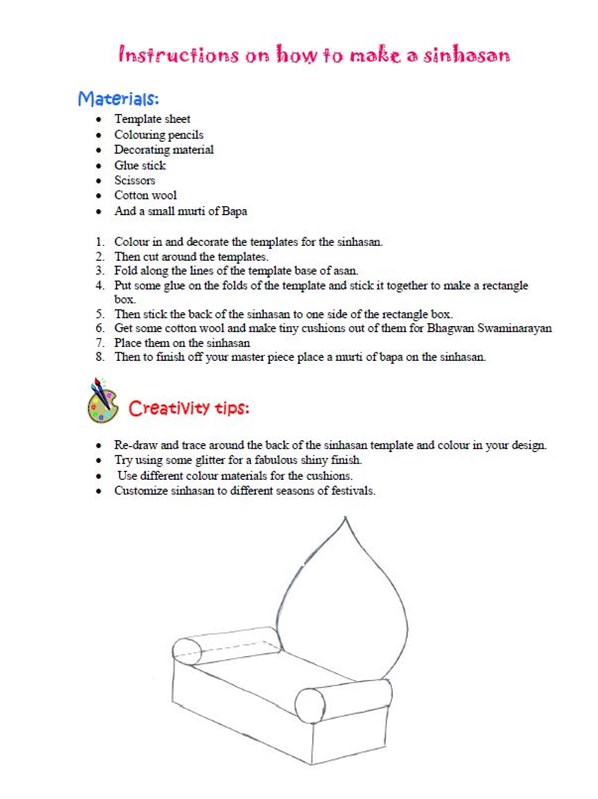 An activity pack was also provided for the delegates’ children