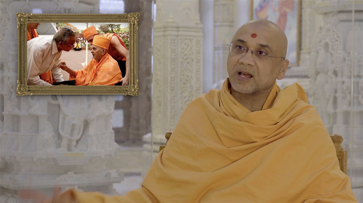 Prabuddhmunidas Swami shared insights into the life of Dr Madhubhai of Ahmedabad, who engrossed himself in Satsang