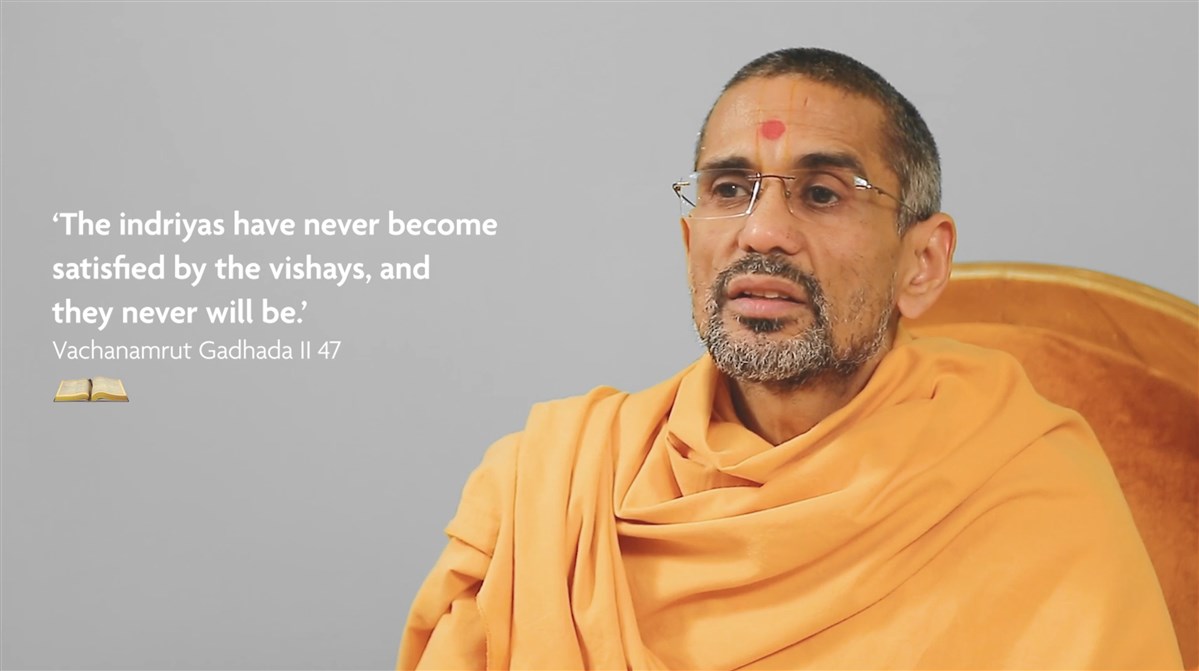 Atmatruptdas Swami elaborated upon sankhya vichar - understanding the impermanent and ultimately sorrow-filled nature of the world